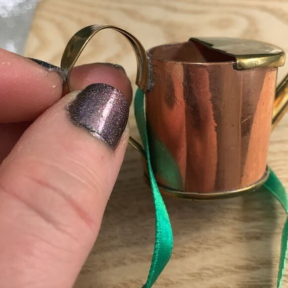 Vintage Copper Watering Can Christmas
Ornaments Made In India Set Of Four - Picture 11 of 17